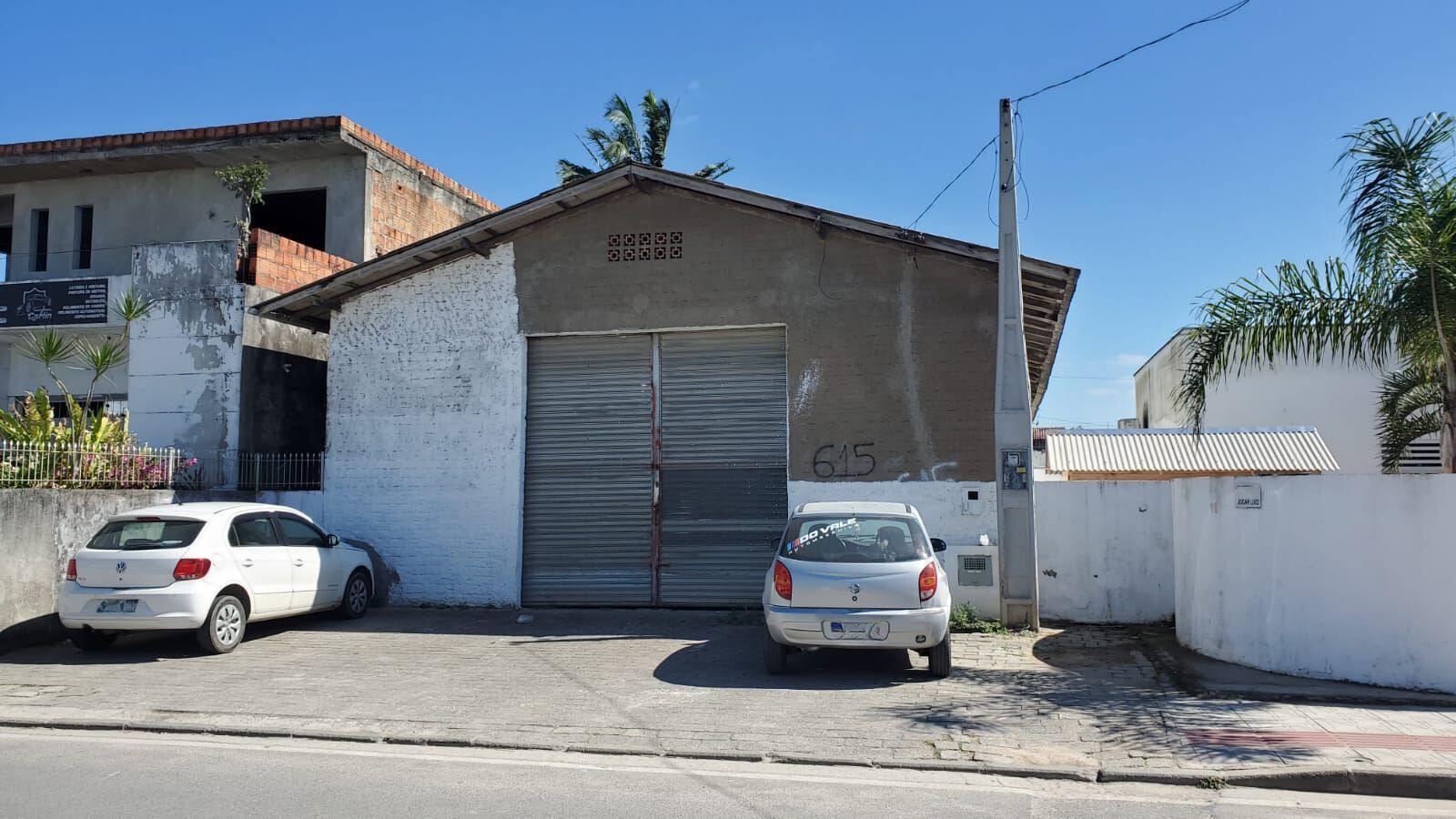 Galpão com excelente localização no bairro Centro em Tijucas