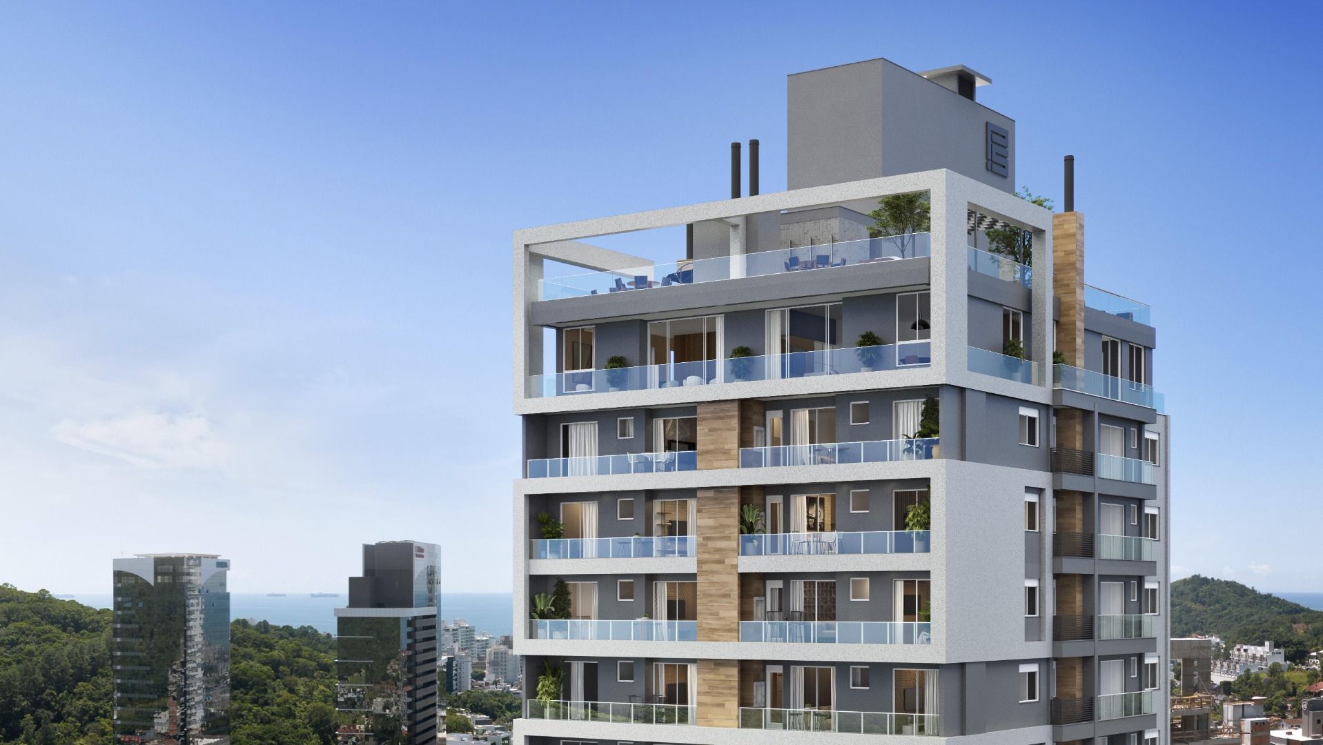 Apartamento de alto padrão à venda na Praia Brava - Itajaí/SC