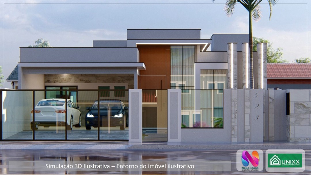 Casa em Construção à Venda – Projeto Moderno com Piscina e Área Gourmet em Tijucas/SC