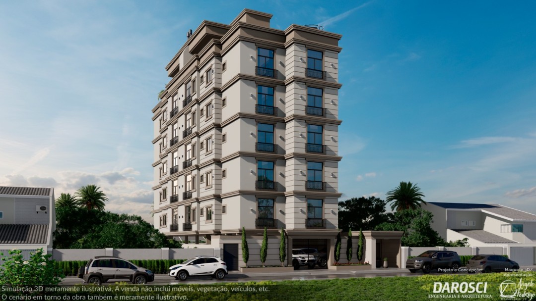 Lançamento: Apartamentos com duas suítes no Residencial Arezzo no Centro de Tijucas