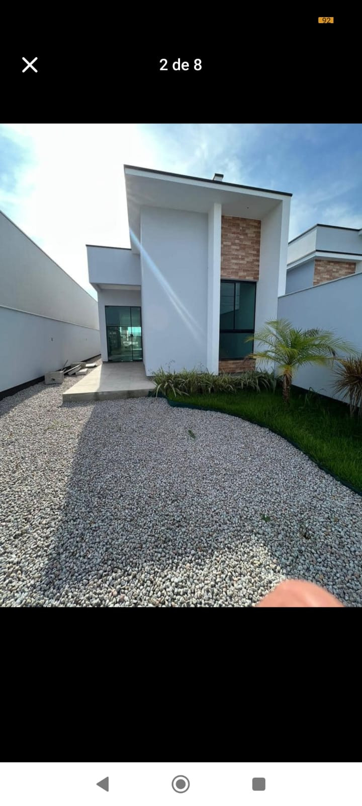 Casa de 2 dormitórios sendo 1 suíte no Loteamento Dom Geraldo em Tijucas/SC