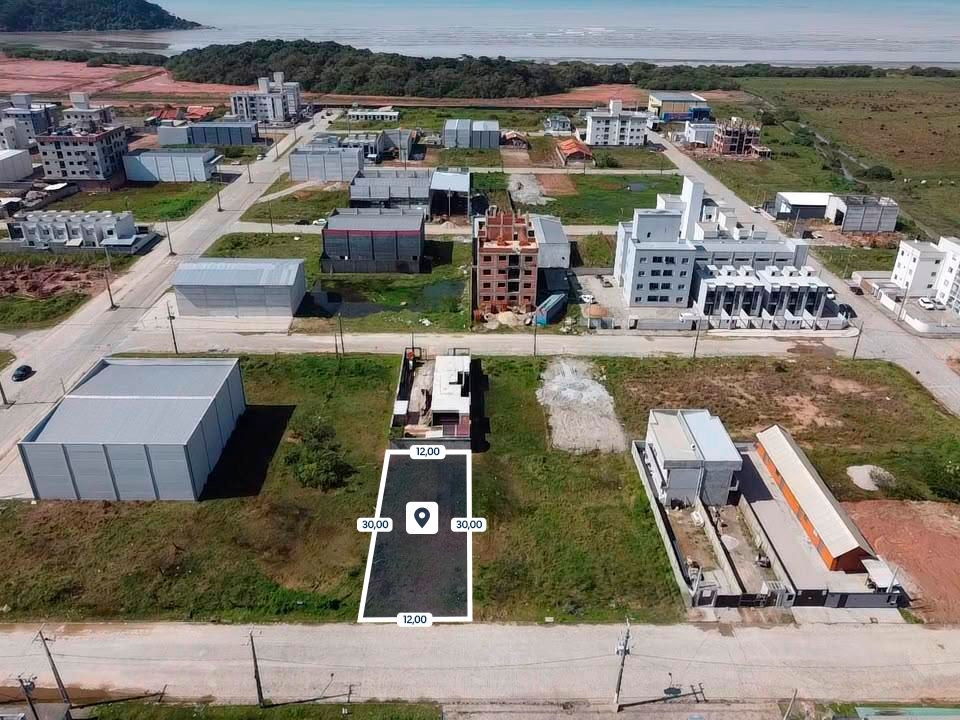 Terreno a venda no bairro Santa Luzia - Tijucas/SC