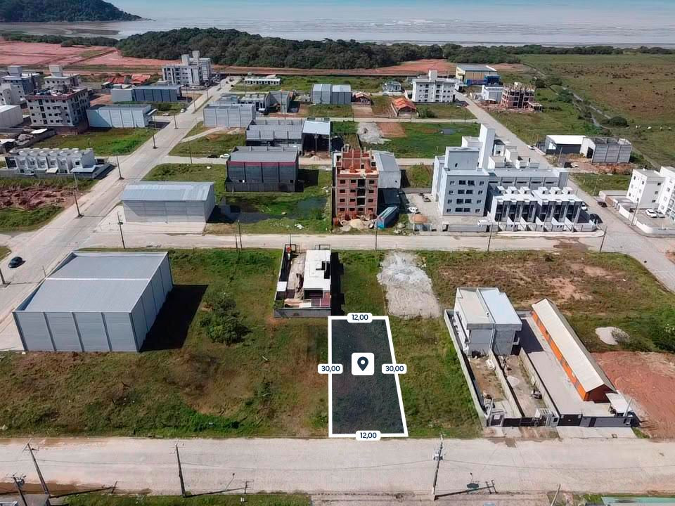 Terreno a venda no bairro Santa Luzia - Tijucas/SC