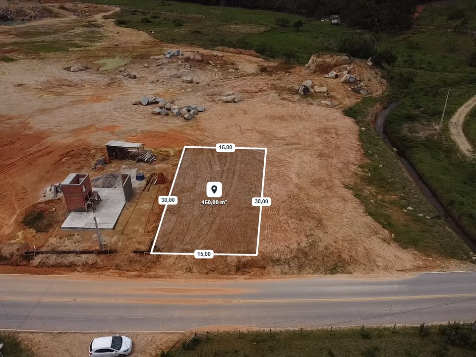 Lote à venda no bairro Itinga - Tijucas/SC